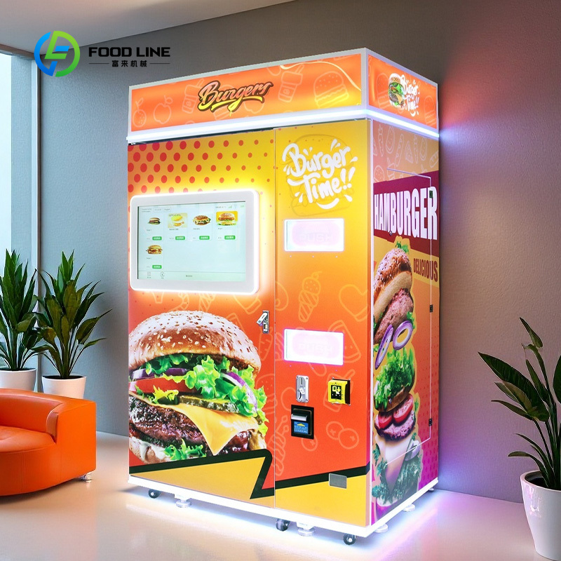 Automatic smart burger vending - Vending Machine Qr Code 评论和价格