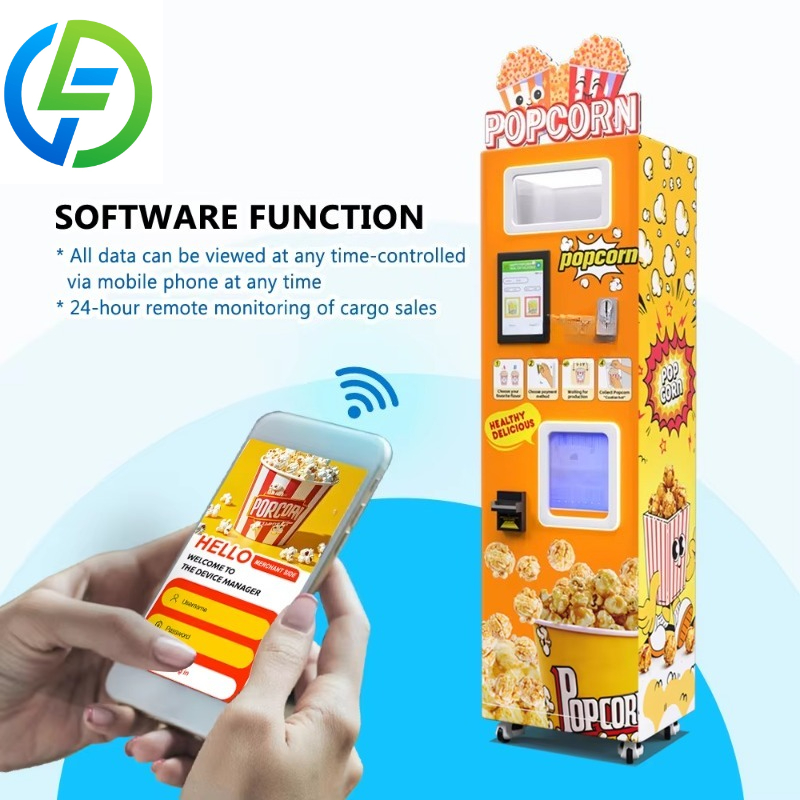 Customized 24/7 Operation Popc - Popcorn Vending Machine 评论和价格