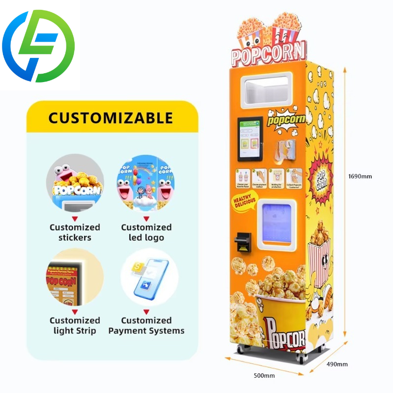 Customized 24/7 Operation Popc - Popcorn Vending Machine 评论和价格