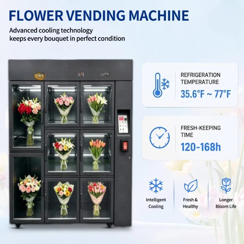 Flower Vending Machine Credit  - Bill Acceptor Vending 评论和价格