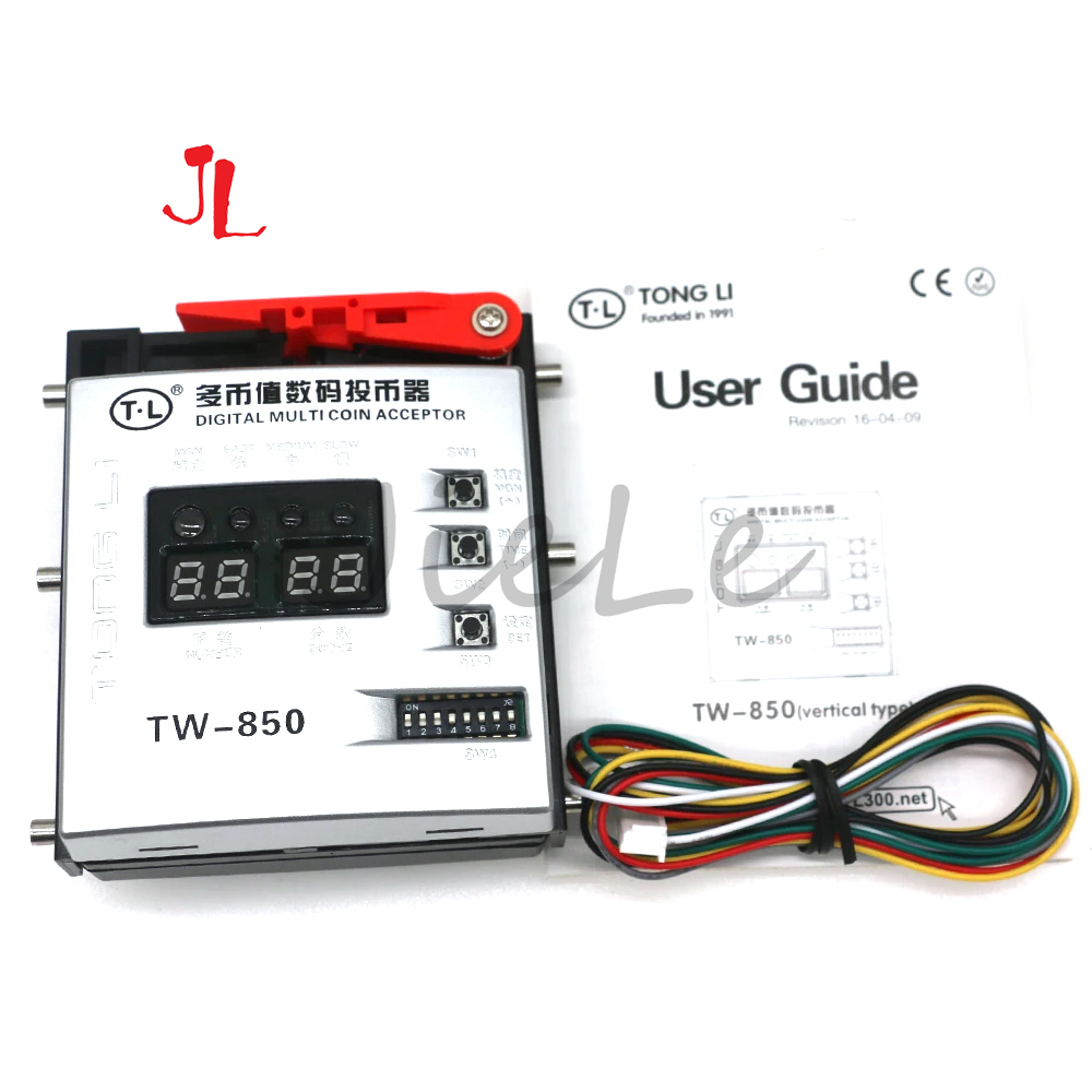 TL TW-850 Multi Coin Acceptor, - Arcade Ticket Machine 评论和价格