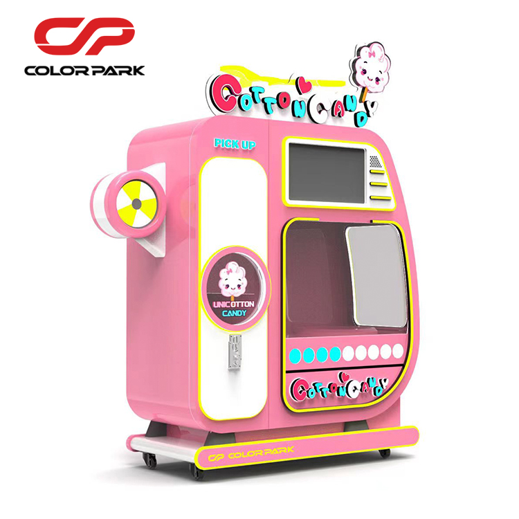 Colorful Automatic Cotton Cand - Bill Acceptor Vending 评论和价格