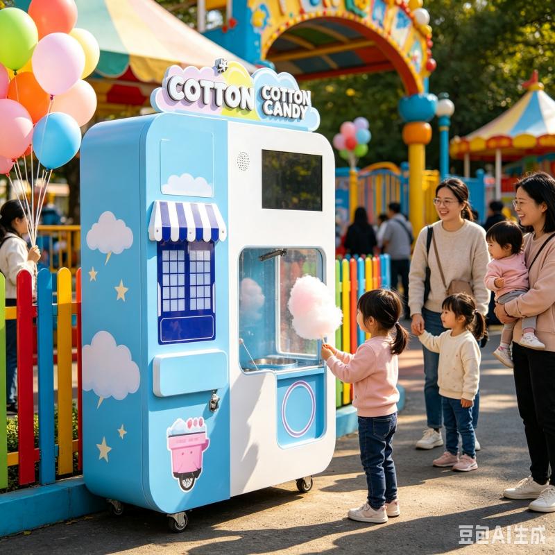 Customized Cotton Candy Vendin - Candy Floss Machine 评论和价格