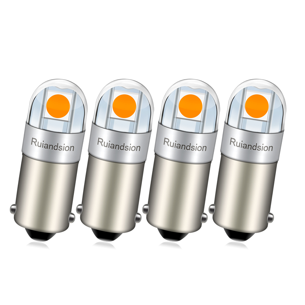4PCS 6.3V BA9S 2 SMD 3030 LED  - Pinball Machine 评论和价格