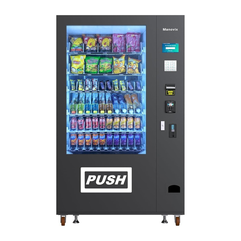Customized Large 60 Slots Snac - Bill Acceptor Vending 评论和价格